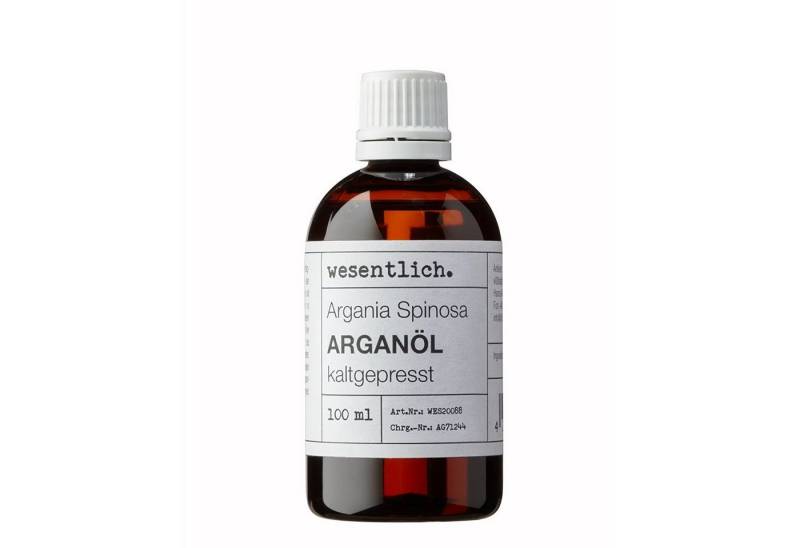 wesentlich. Körperöl Arganöl 100ml von wesentlich.