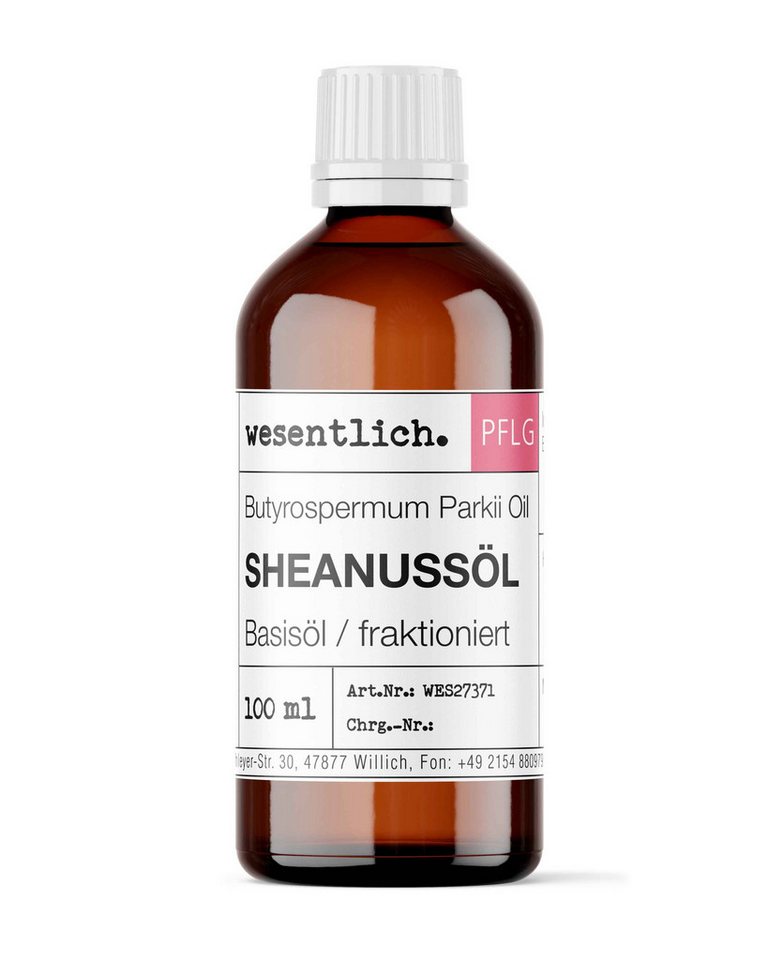 wesentlich. Körperöl Sheaöl 100ml von wesentlich.