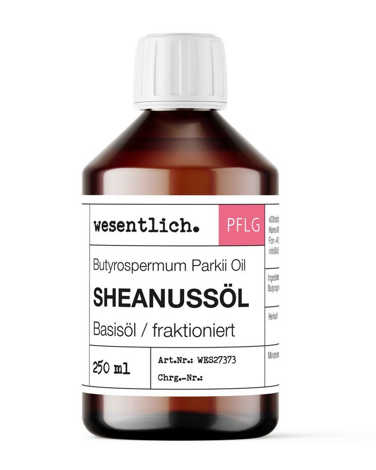 wesentlich. Körperöl Sheaöl 250ml von wesentlich.