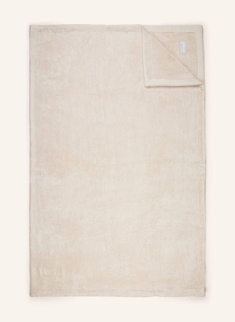 Weseta Switzerland Duschtuch Dreamplaid 2.0 beige von weseta switzerland