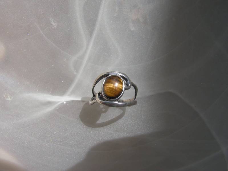 Tigerauge Ring Aus Sterling Silber Tigerauge Ring Aus Sterling Silber von westernmountain