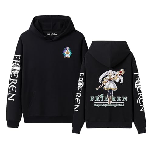 Anime Frieren: Beyond Journey's End Hoodie Unisex Anime Print Loose Casual Sweatshirt Cosplay Kleidung Anime Fan Sweatshirt Frieren Hoodie... von westtrend