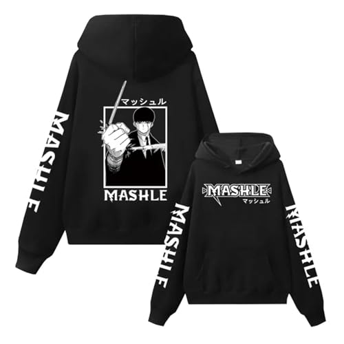 Japanischer Anime Mashle: Magic and Muscles Hoodie Männer Frauen Manga Mashle Grafik Herbst Winter Sweatshirt Casual von westtrend