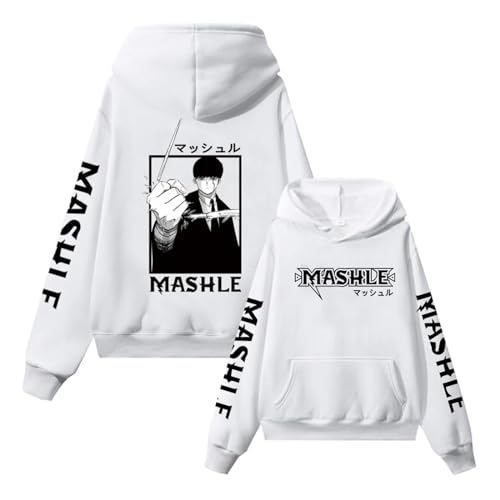 Japanischer Anime Mashle: Magic and Muscles Hoodie Männer Frauen Manga Mashle Grafik Herbst Winter Sweatshirt Casual von westtrend