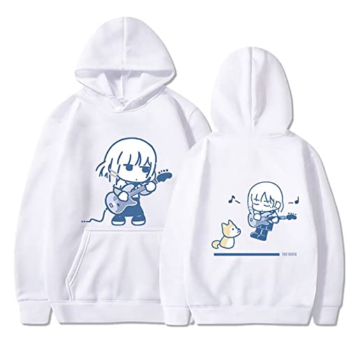 westtrend Anime Bocchi The Rock! Hoodies Anime Hitori Gotou Cosplay Sweatshirts Ryou Yamada Hoodies Bocchi Rock Lose Pullover Für Männer Frauen von westtrend