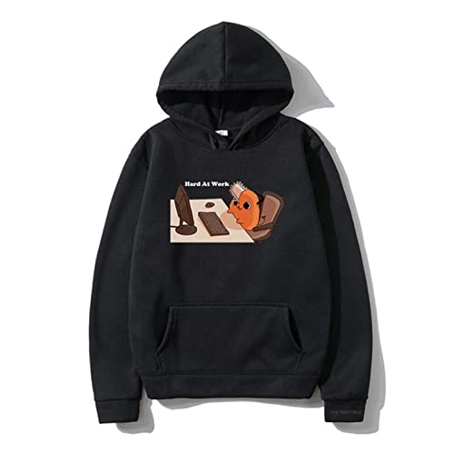 westtrend Anime Chainsaw Man Kapuzenpullover Anime Pochita Cosplay Sweatshirts Pochita Kapuzenpullover Chainsaw Man Lose Pullover Für Männer Frauen von westtrend