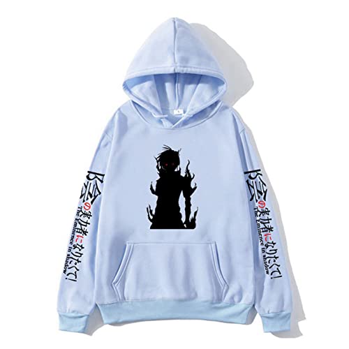 westtrend Anime The Eminence in Shadow Hoodie CID Kagenou Cosplay Sweatshirt Schatten Hoodie Lose Sweatshirts The Eminence in Shadow Pullover Für Männer Frauen von westtrend