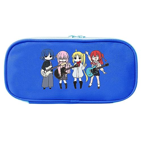 westtrend Bocchi The Rock Federmäppchen, Anime Bleistift Schreibwaren Organizer, Lernen Schreibwaren Box Make-up Tasche Schulbedarf von westtrend