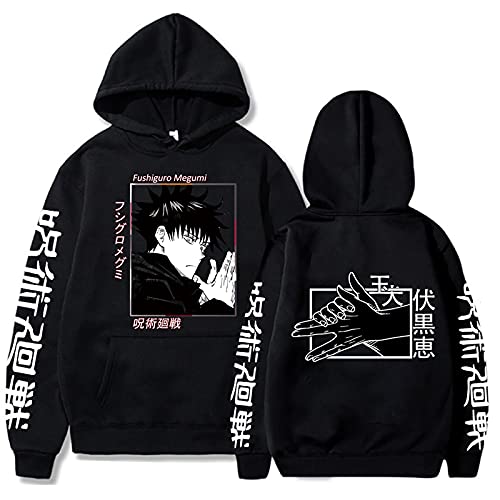 westtrend Jujutsu Kaisen Sukuna Hoodie Anime Jujutsu Kaisen Cosplay Sweatshirt Ryomen Sukuna T-Shirts T Sweatshirts Jujutsu Kaisen Pullover Für Männer Frauen von westtrend