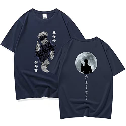 westtrend Jujutsu Kaisen T-Shirts Unisex Satoru Gojo Pullover Gojo T-Shirts Anime Jujutsu Kaisen Gojo Satoru T-Shirts Für Männer Frauen von westtrend