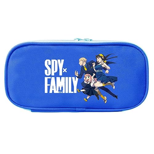 westtrend SPY×Family Stiftemäppchen,Anime Bleistift Schreibwaren Organizer, Lernen Schreibwaren Box Make-up Tasche Schulbedarf von westtrend