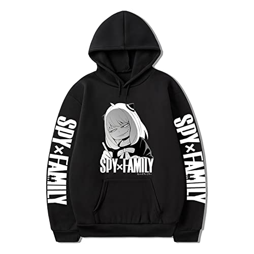 westtrend Spy x Family Hoodies Unisex Anya Pullover Forger Anya Sweatshirts Anime Forger Family Anya Kawaii Hoodies für Männer und Frauen von westtrend