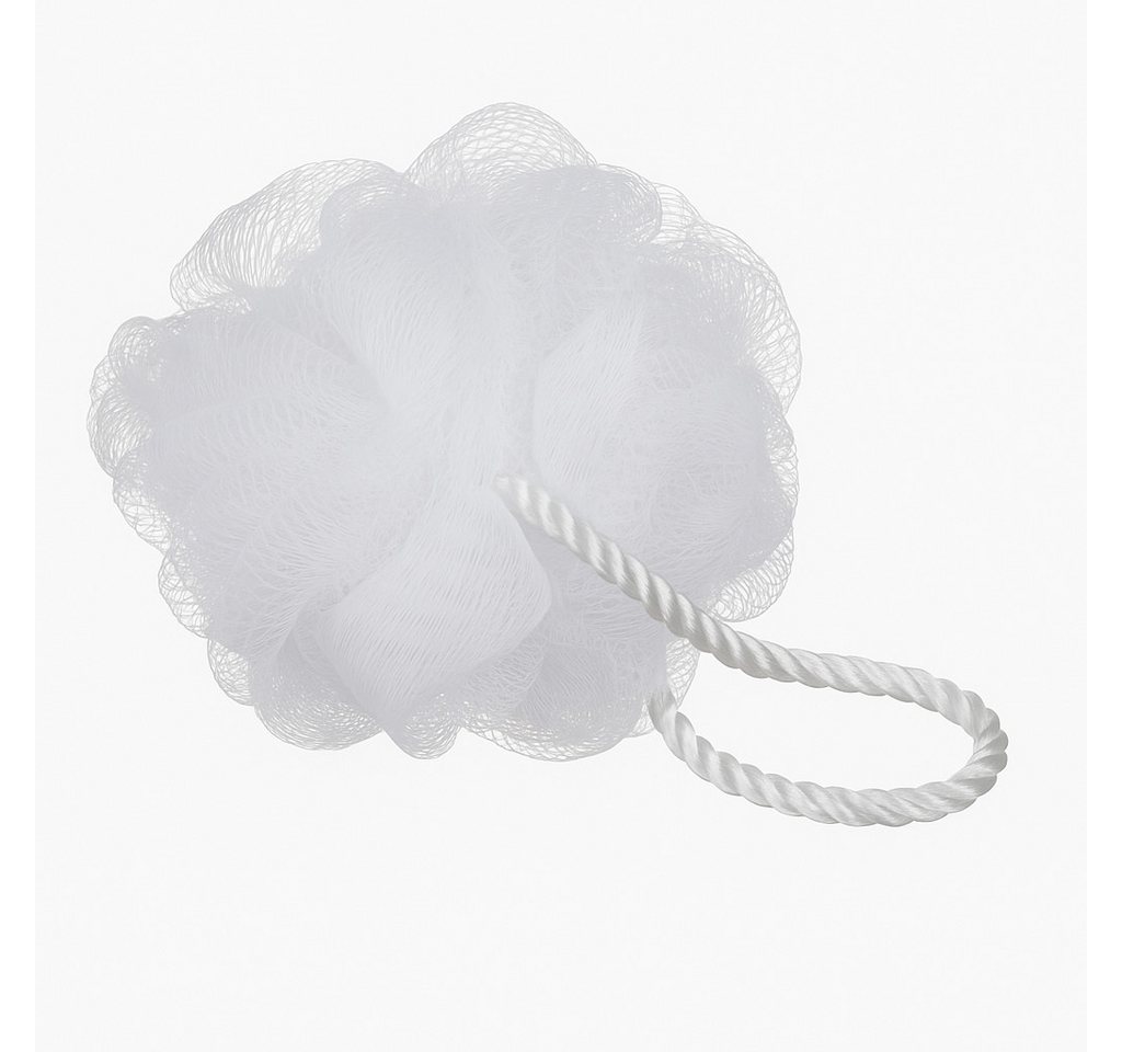 what the shop Duschschwamm Badeschwamm Nylon 12 cm einzeln oder 5er-Set Massage Peeling Dusche, Sanfte Reinigung & Pflege für jeden von what the shop