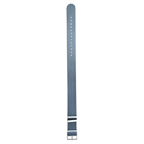 what the shop Uhrenarmband Nano 20 mm Unisex | Mesh Khaki-Grau | Thenylon-Armbändern | Zum Stylischen tauschen | Individuell für jeden Tag (Mesh Khaki-Grau) von what the shop