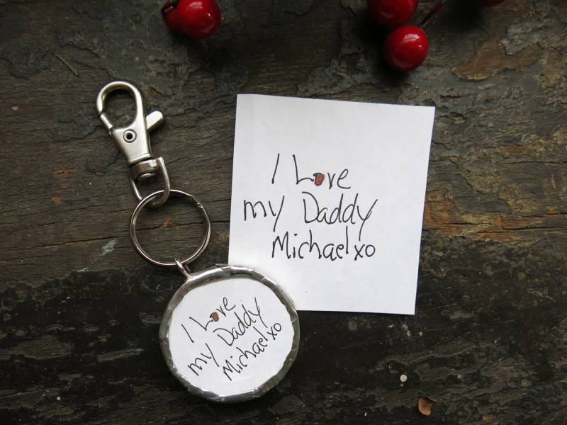 Personalisierte Schlüsselanhänger Väter Papa Neue Benutzerdefinierte Geschenke Für Ihn Männer Reißverschluss Großvater Kind Nachricht von whatanovelidea