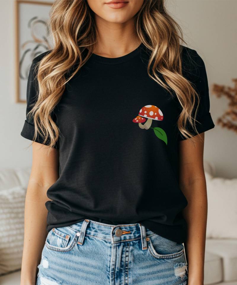 Niedliches Pilz T-Shirt, Fliegenpilz Zauberpilz Shirt, Natur Geschenk Herbst Süßes Mycologie Niedliches Pilz T-Shirt, Fliegenpilz Zauberpilz Shirt, Natur Geschenk Herbst Süßes Mycologie von whatmiraloves