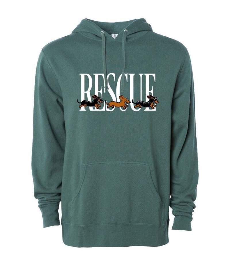 Dackel-Rettungs-Hoodie-Sweatshirt Dackel-Rettungs-Hoodie-Sweatshirt von whatsupdox
