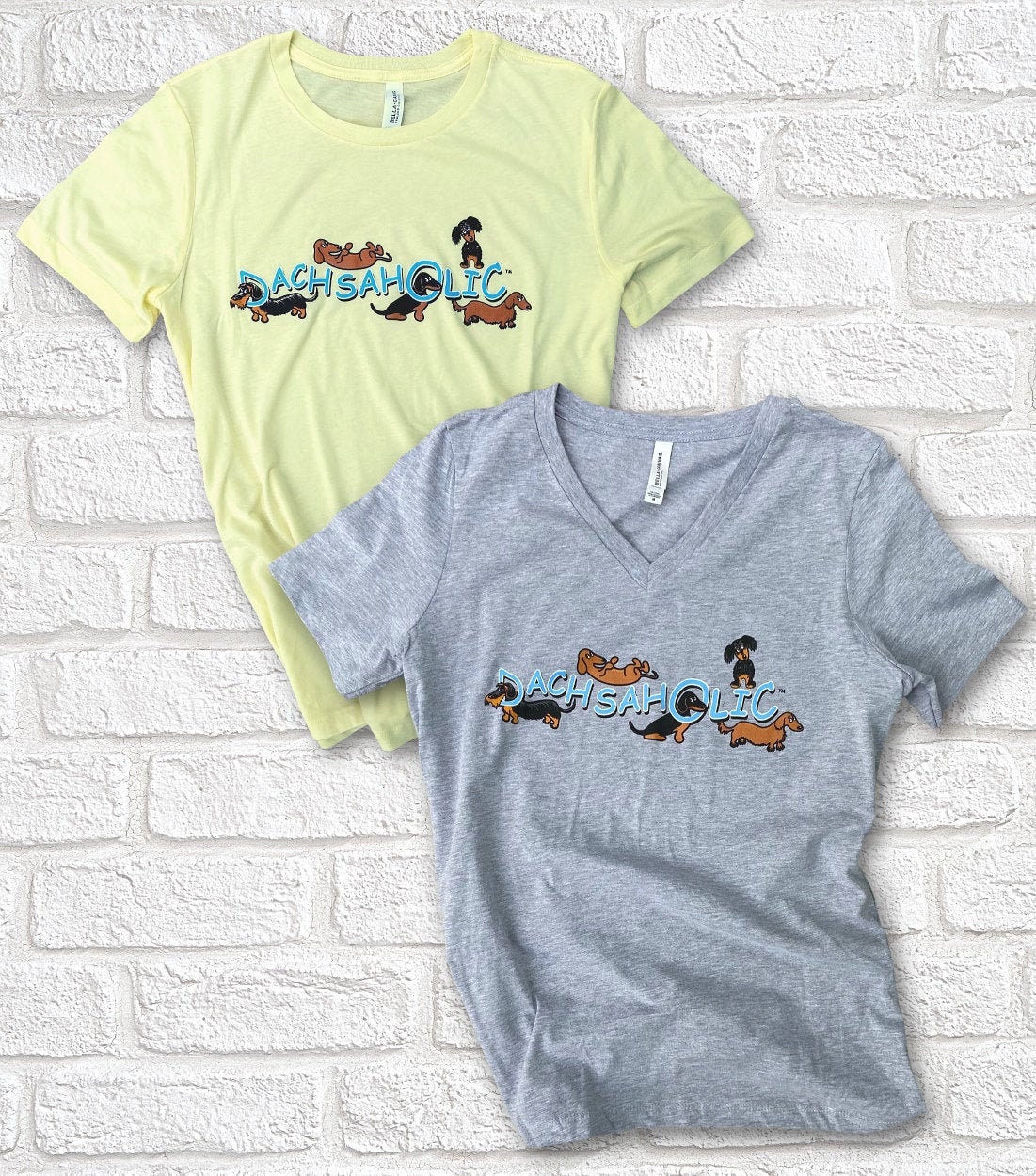 Dackel T-Shirt Dachsaholic Dackel T-Shirt Dachsaholic von whatsupdox