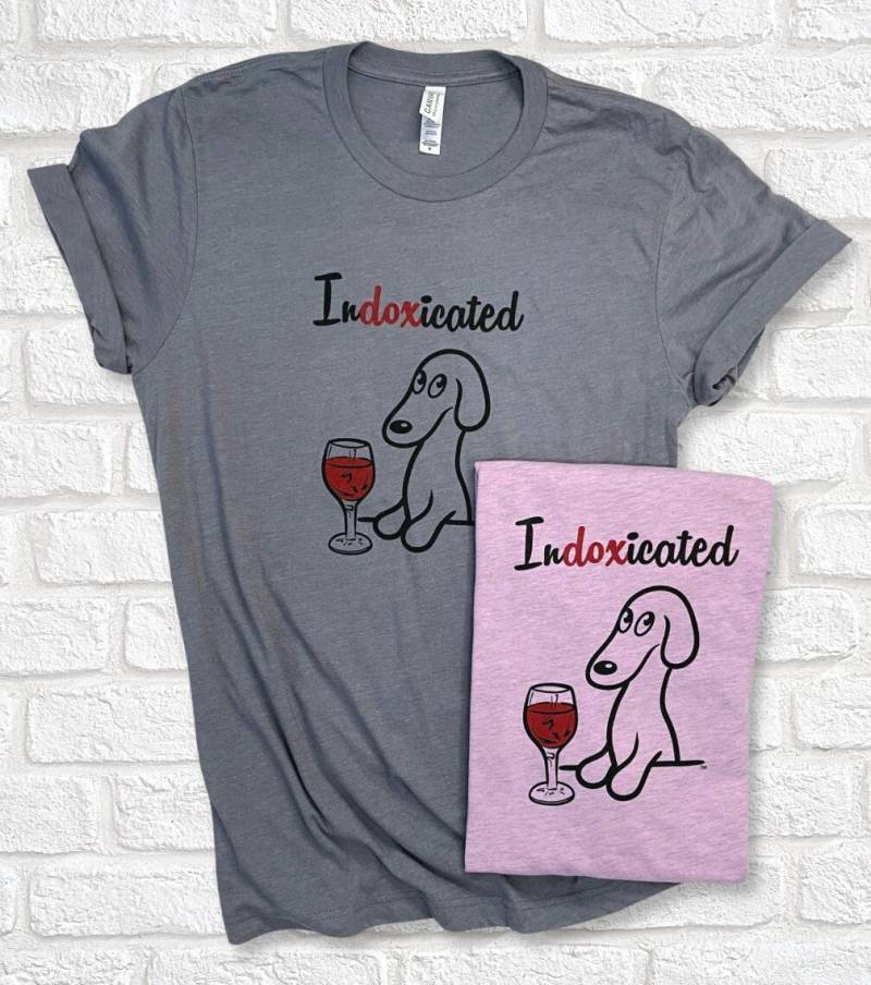 Dackel T-Shirt Indoxicated Dackel T-Shirt Indoxicated von whatsupdox