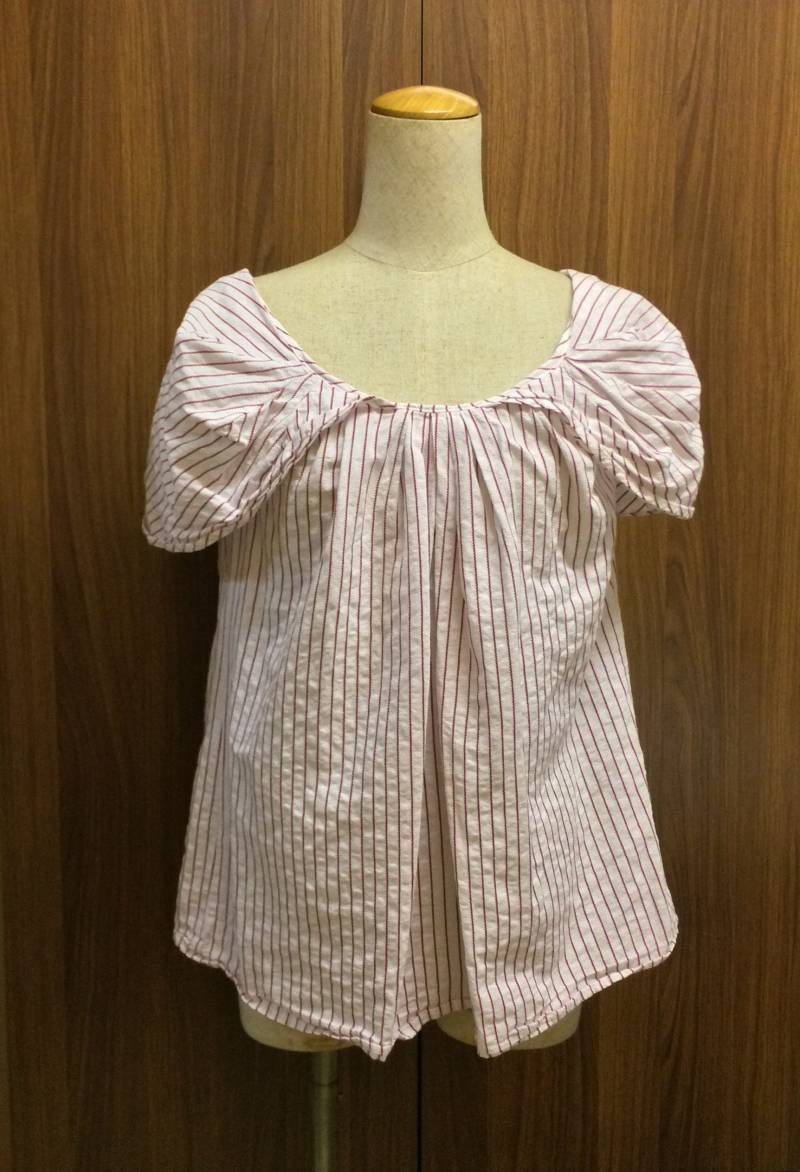 Vintage Canopy Bluse Kausal Weiblich Ärmellos Lagenbluse Shirt Größe Xs Frühling Sommer Damen Teenager Mädchen Weiß Rot Streifen Baumwolle Top von whatthefunk