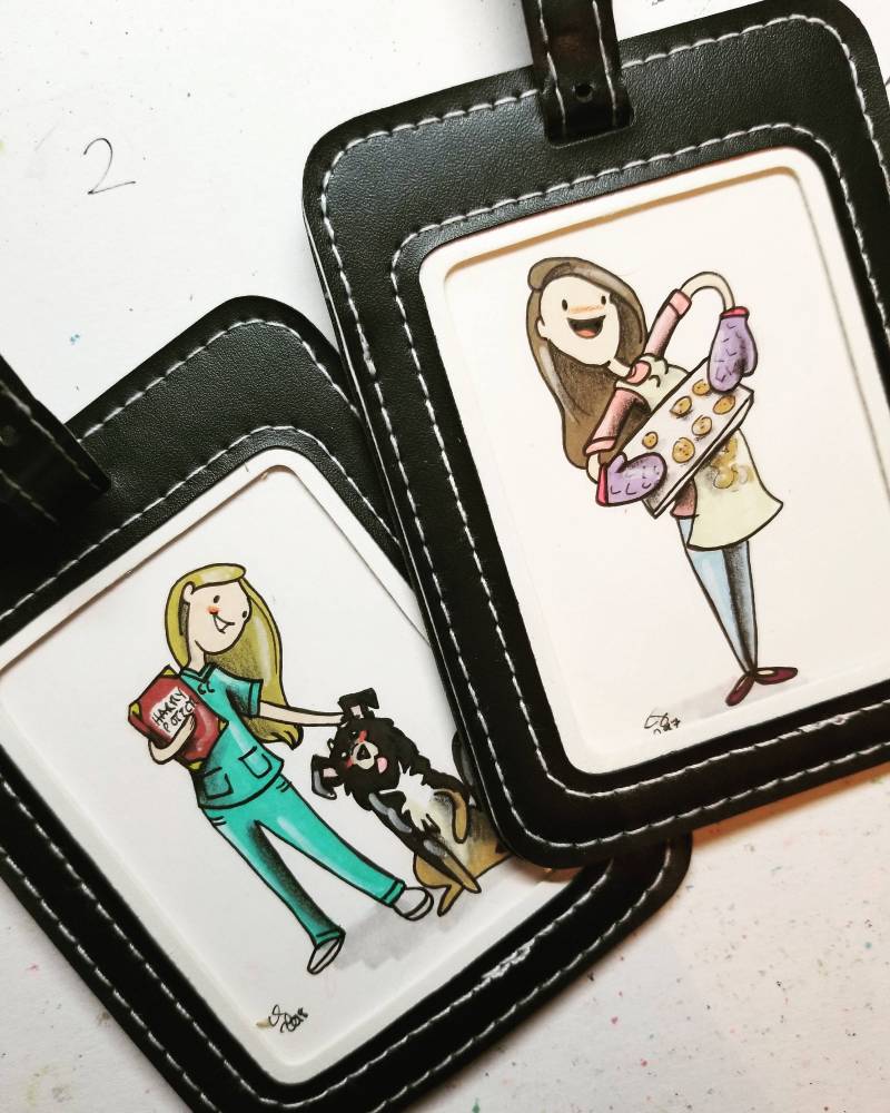 Taschenanhänger von whatwhenwhowherewhy