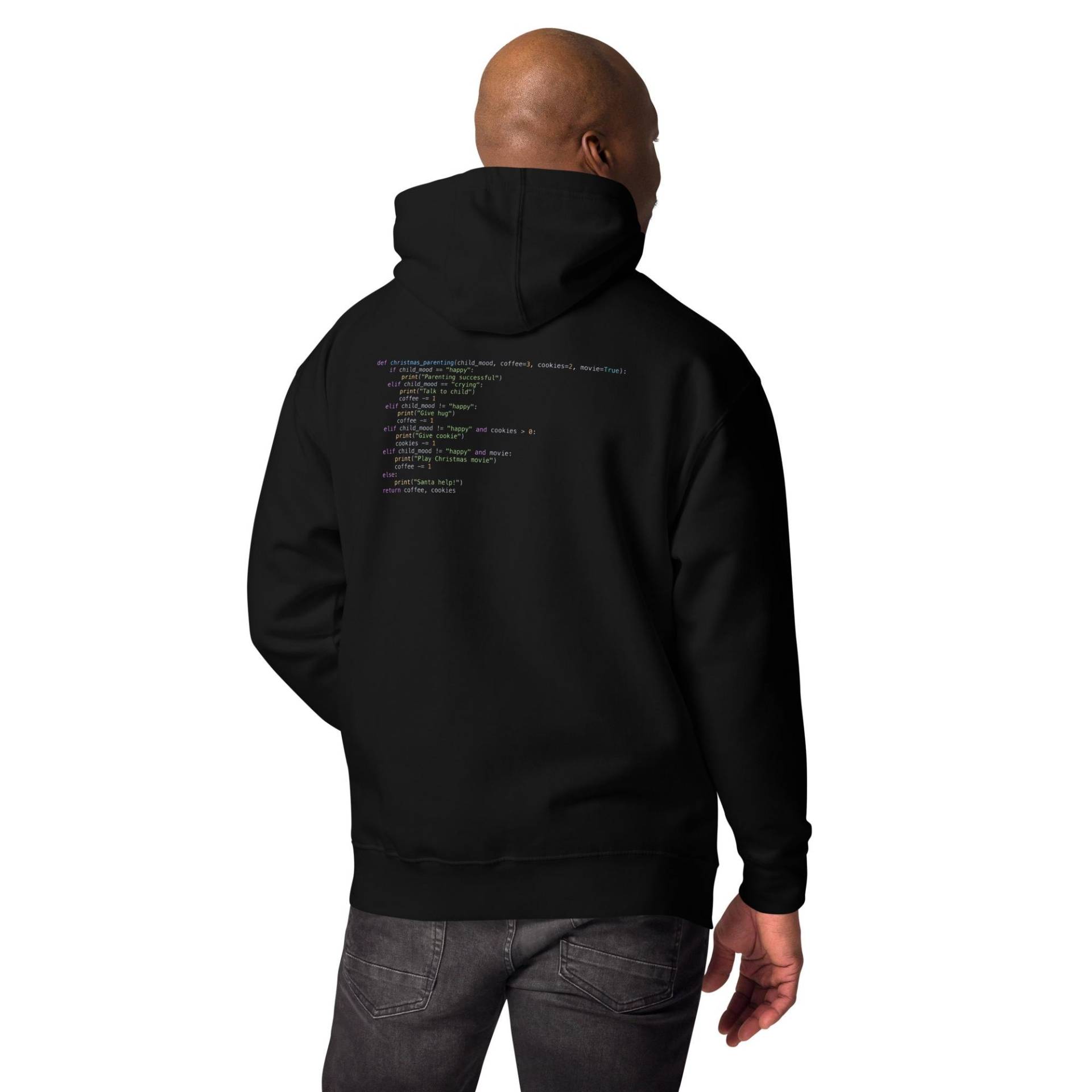 Holiday Coding Eltern Unisex Hoodie - Lustiger Programmier-Slogan, Weihnachtsgeschenk Für Programmierer & Kaffee-Liebhaber von whimsyladen