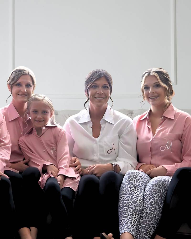 Brautjungfer Button Down Shirts, Geschenke, Shirts Immer Bereit, Monogramm Down, Braut Shirt von whiteorchidsstore