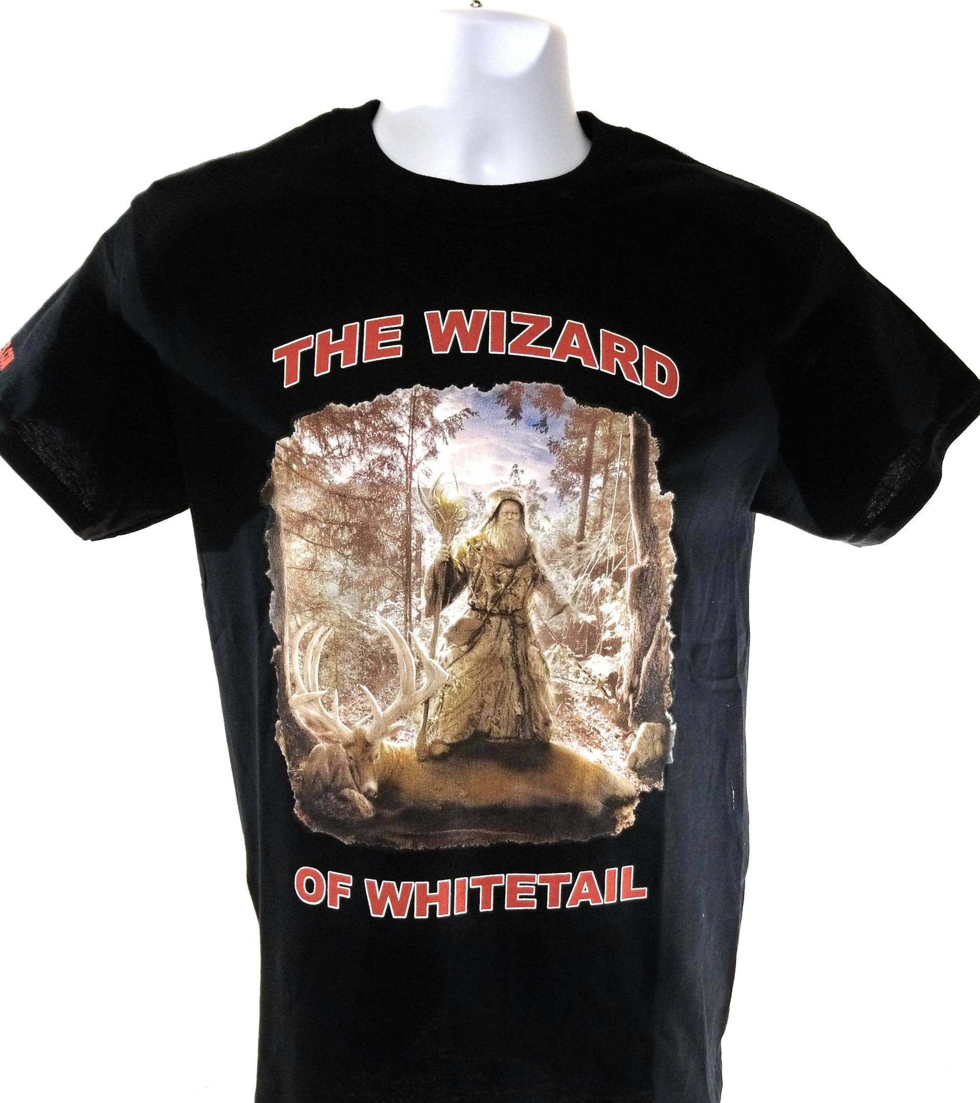 Weißwedelhirsch Tees Lustig Jagd T-Shirt Der Zauberer Whitetail Weißwedelhirsch Tees Lustig Jagd T-Shirt Der Zauberer Whitetail von whitetailtees