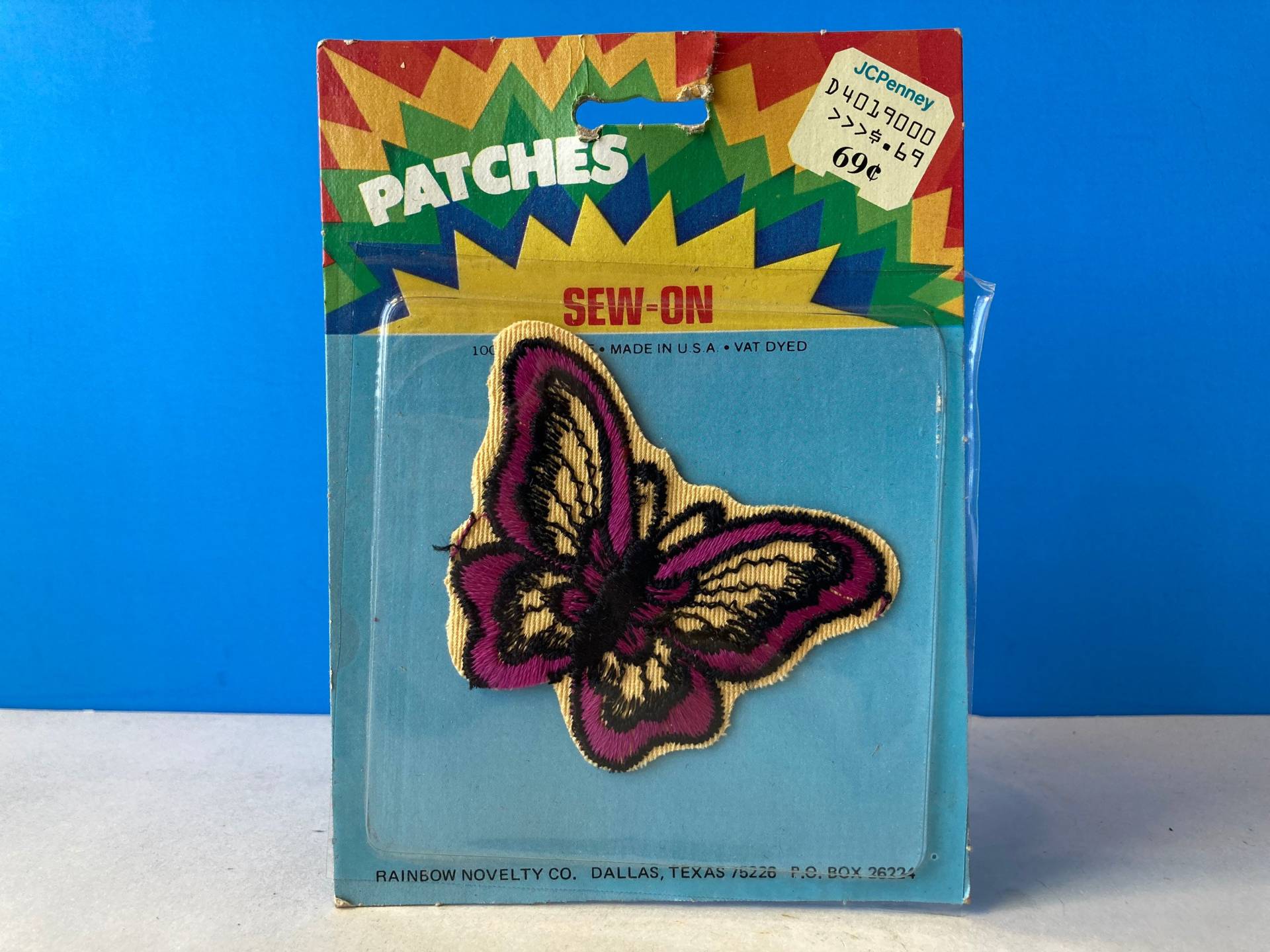 Vintage Schmetterling Patch Kardiert von whokeepsthisstuff