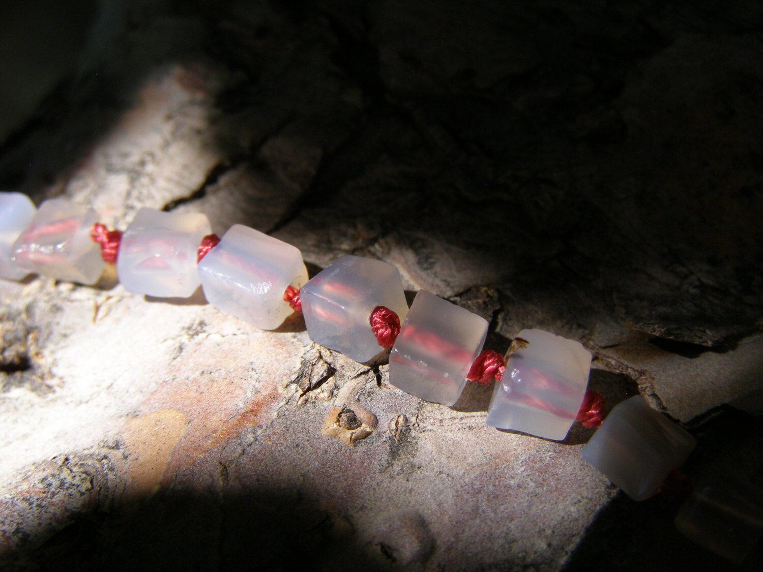 sterling Silber Armband Und Grauen Achat von wibis