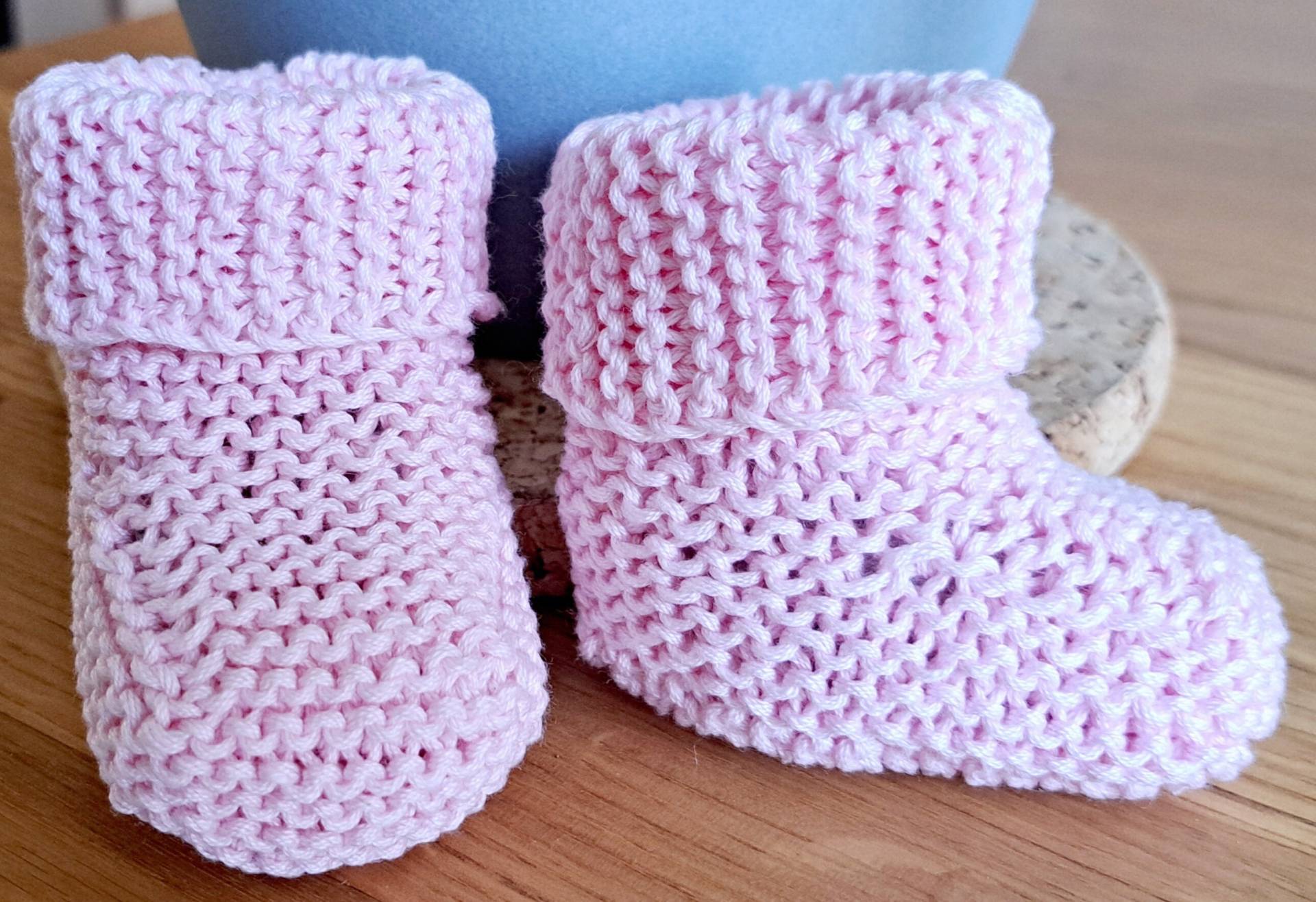 Babyschühchen 7 cm Rosa von wichtel54