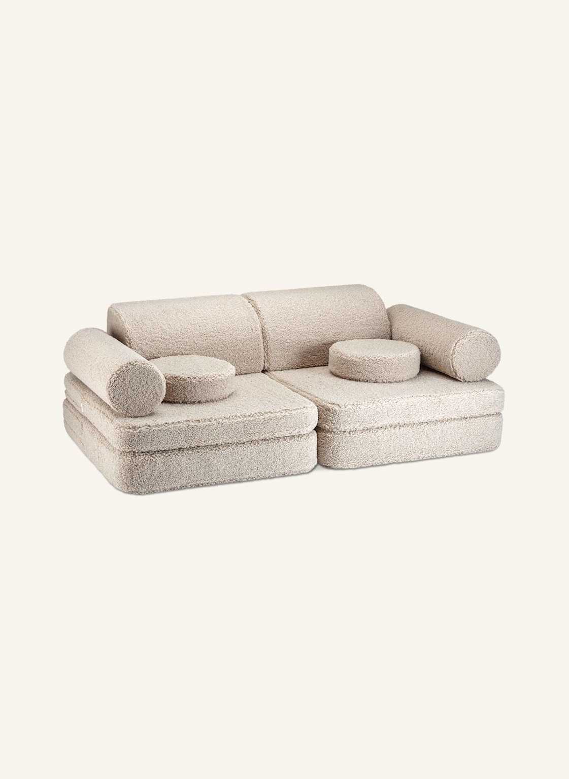 Wigiwama Spielsofa Settee beige von wigiwama