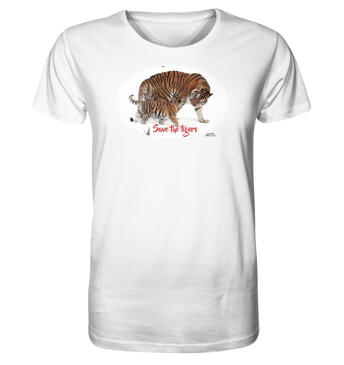 T-Shirt Serie „Wildtiere" - Save The Tigers Organic Shirt T-Shirt Serie „Wildtiere" - Save The Tigers Organic Shirt von wildNATUREandART