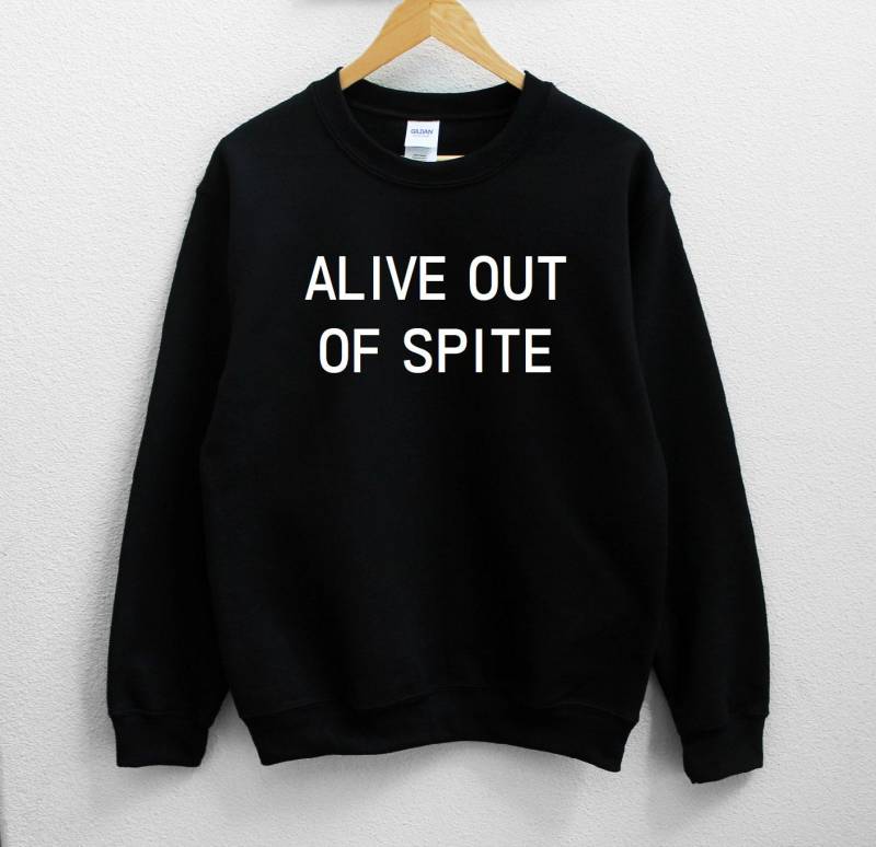 Aus Trotz Unisex Sweatshirt von wildblacksheep