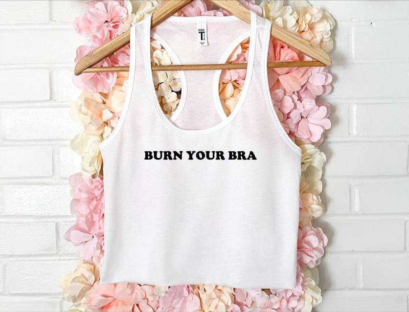Burn Your Bh Damen Crop Tank Xs-2Xl von wildblacksheep