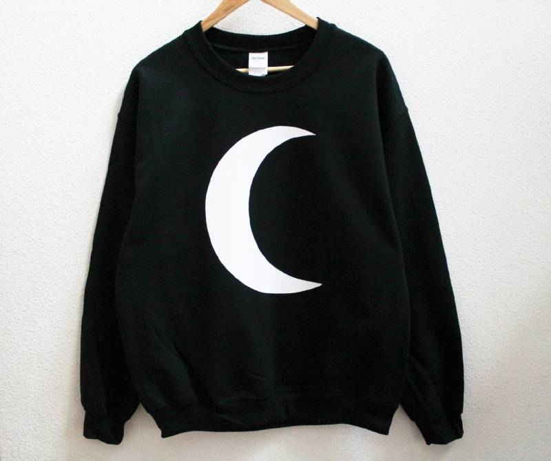 Crescent Moon Unisex Sweatshirt Crescent Moon Unisex Sweatshirt von wildblacksheep