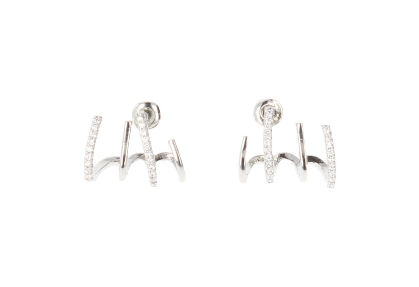 wildbloomdesign Ohrring-Set Ohrringe Ohrschmuck mit Glitzersteinchen Gold oder Silber wildbloomdesign Ohrring-Set Ohrringe Ohrschmuck mit Glitzersteinchen Gold oder Silber von wildbloomdesign