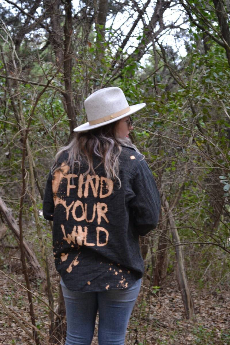Finde Deinen Wilden Upcycled Flanell Finde Deinen Wilden Upcycled Flanell von wildchildprovisions