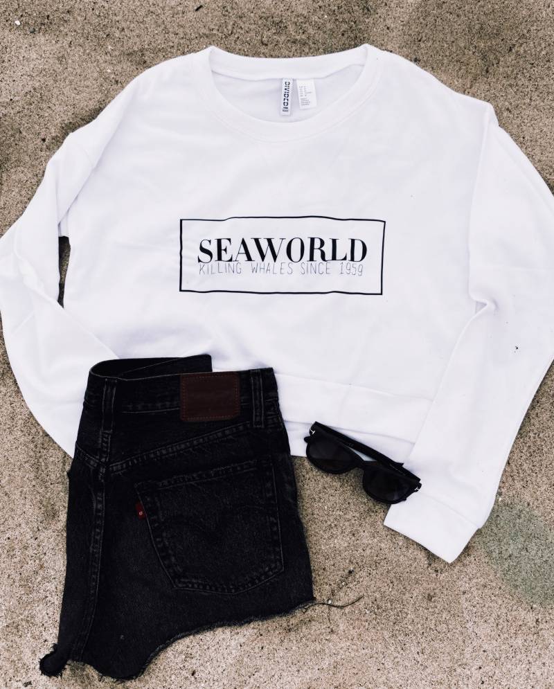 Seaworld Killing Wale Seit 1959 Damen Sweatshirt von wilddtail