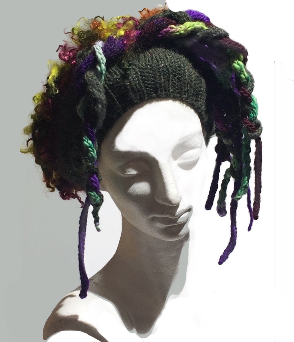 "Handgestrickte Baskenmütze "Good Hair Day" Häkelmütze." von wildethyme