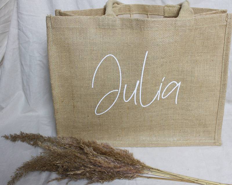 Jute Shopper - Personalisiert von wildheartsdesignDE