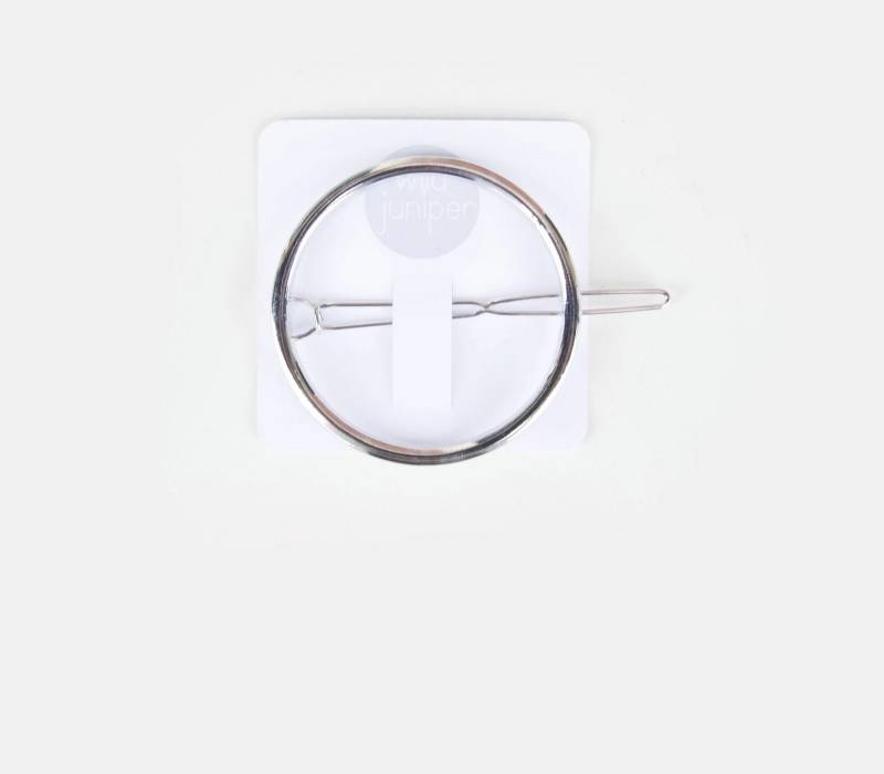 Haarspange - Silber Kreis Offener von wildjuniper