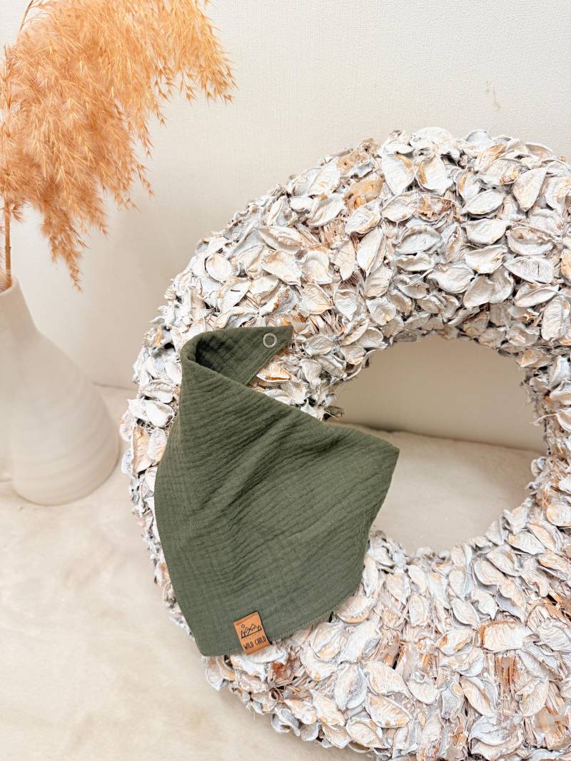 Dreieckstuch Aus Musselin | Halstuch Sabberlatz Für Babys Und Kleinkinder von wildknirps