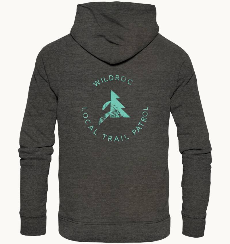 Outdoor Unisex Hoodie Mit Baummotiv - Wildroc Local Trail Patrol von wildroc