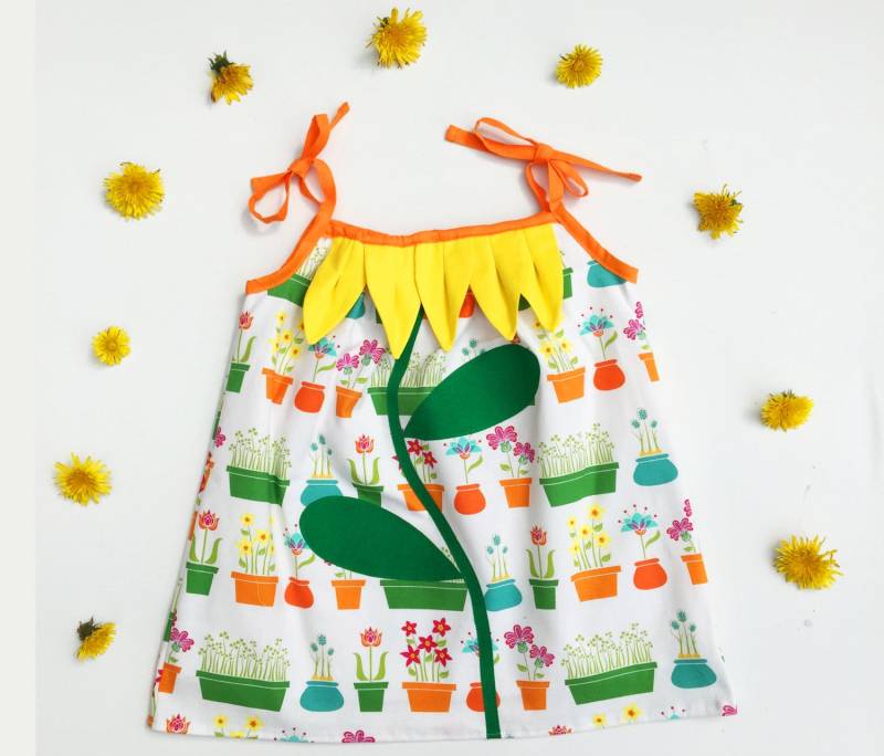 Blume Blütenblatt Sommerkleid von wildthingsdresses