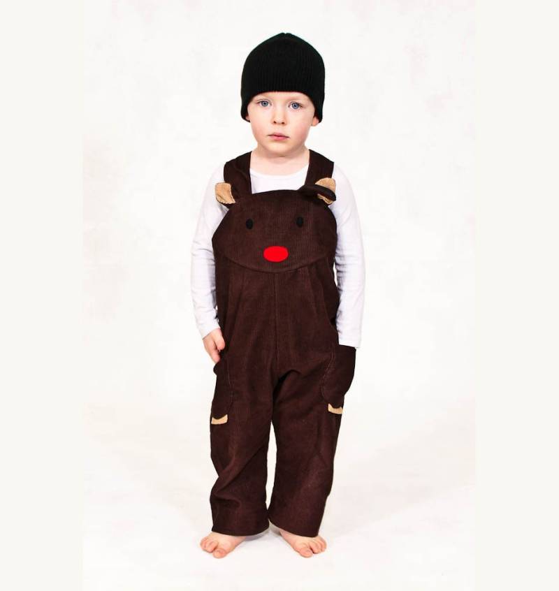 Reindeeer Latzhose Overall Für Kinder von wildthingsdresses