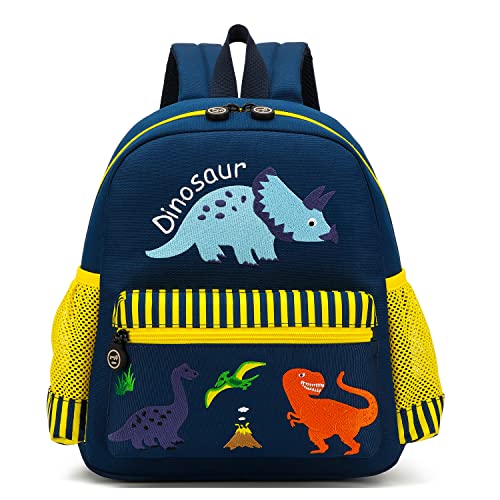 willikiva Netter Zoo Little 3d Rucksack Kinder Rucksack für Jungen und Mädchen Kleinkind Rucksack Wasserdichte Vorschule(Dinosaurier) von willikiva