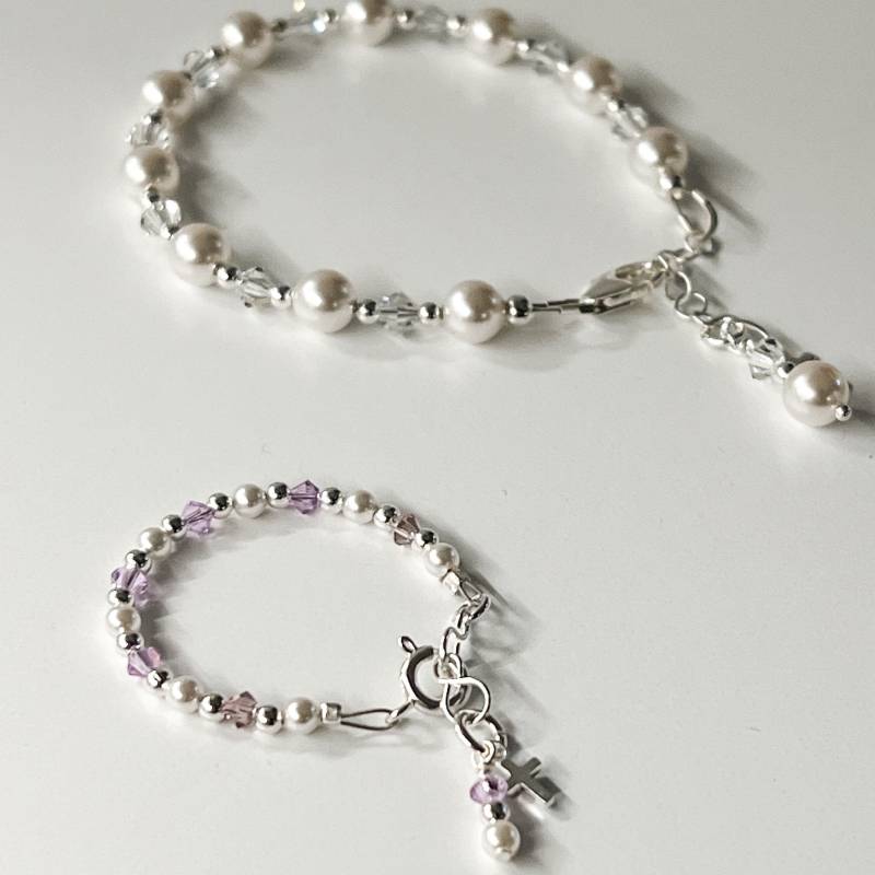 Erstkommunion Geschenk Mädchen, Passendes Armband Für Puppe Nur, Puppe, 18 "Puppen Armband, Ostern Me Doll von willowandbee