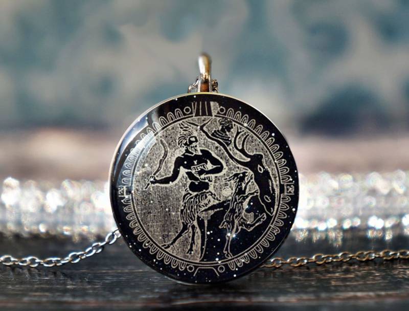 Pan Halskette , Gehörnter Gott Cernunnos Der Natur von willowtail