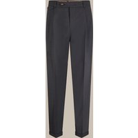 Baukasten-Hose Serpo mit Bundfalte und Umschlag in Anthrazit Baukasten-Hose Serpo mit Bundfalte und Umschlag in Anthrazit von windsor.